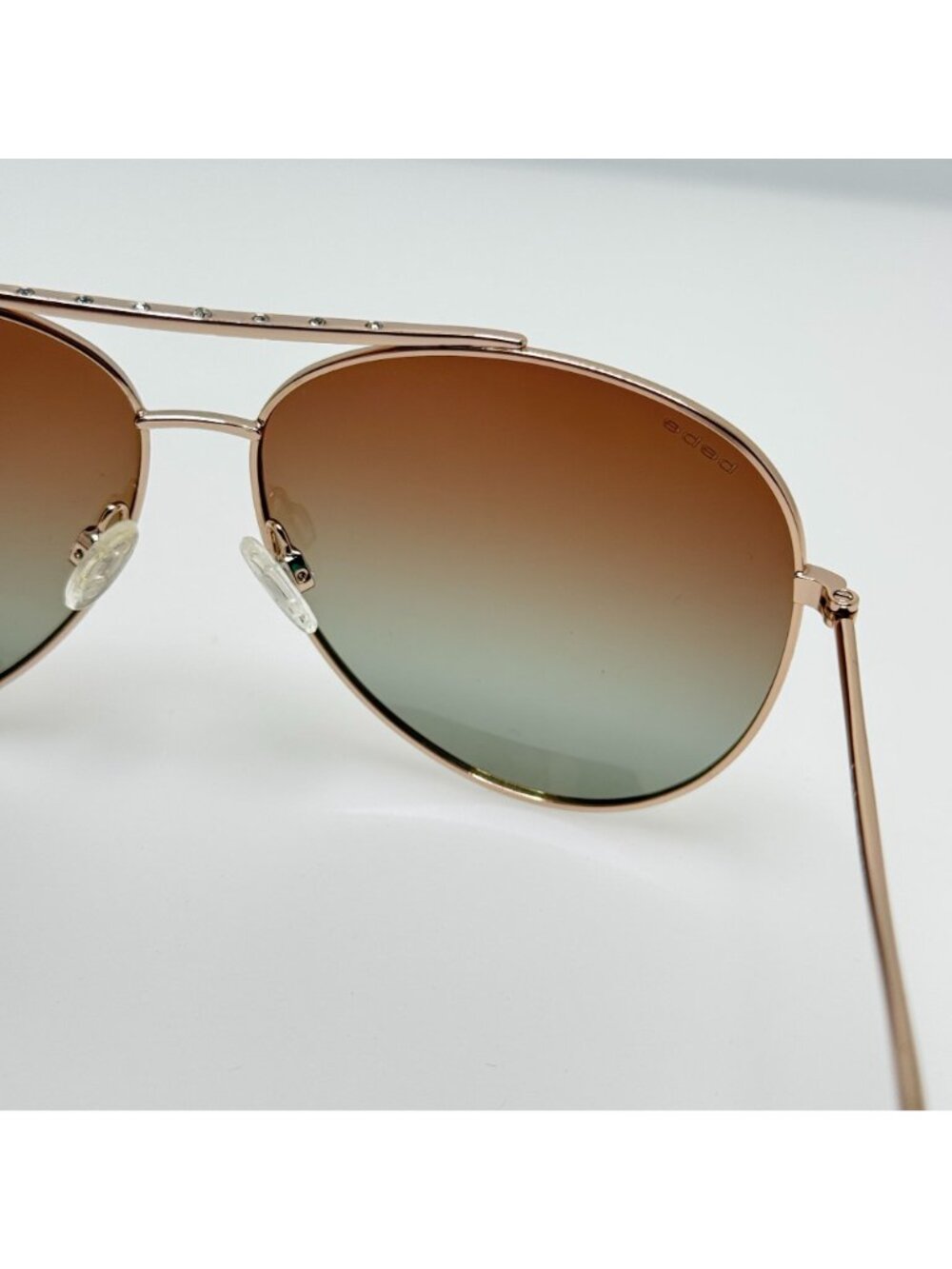 Bebe Sunglasses BB7225SC 105 White Polarized 59-12-135 - Picture 8 of 8